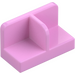 LEGO Bright Pink Panel 1 x 2 x 1 with Thin Central Divider and Rounded Corners (18971 / 93095)