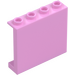 LEGO Fel roze Paneel 1 x 4 x 3 met zijsteunen, holle noppen (35323 / 60581)