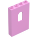 LEGO Bright Pink Panel 1 x 4 x 5 with Window (60808)