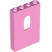 LEGO Fel roze Paneel 1 x 4 x 5 met Venster (60808)