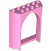 LEGO Fel roze Paneel 2 x 6 x 6.5 met Boog (35565)