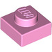 LEGO Fel roze Plaat 1 x 1 (3024 / 30008)
