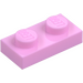 LEGO Bright Pink Plate 1 x 2 (3023)