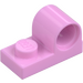 LEGO Bright Pink Plate 1 x 2 with Pin Hole (11458)