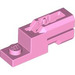 LEGO Leuchtend rosa Platte 1 x 2 mit Fliese Shooter (69754)