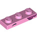 LEGO Fel roze Plaat 1 x 3 met Eyebrow en icecream  (3623 / 39426)