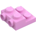 LEGO Bright Pink Plate 2 x 2 x 0.7 with 2 Studs on Side (4304 / 99206)