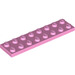 LEGO Bright Pink Plate 2 x 8 (3034)