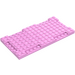 LEGO Bright Pink Plate 8 x 16 x 0.7 (2629)