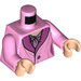 LEGO Bright Pink Queenie Goldstein with Bright Pink Suit Minifig Torso (973 / 76382)