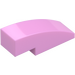 LEGO Bright Pink Slope 1 x 3 Curved (50950)