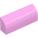 LEGO Bright Pink Slope 1 x 4 Curved (6191 / 10314)