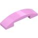 LEGO Bright Pink Slope 1 x 4 Curved Double (93273)