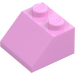 LEGO Bright Pink Slope 2 x 2 (45°) (3039)