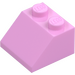 LEGO Bright Pink Slope 2 x 2 (45°) (3039 / 6227)