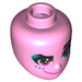 LEGO Bright Pink Sweet Mayhem Minidoll Head (44348 / 92198)