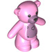 LEGO Leuchtend rosa Teddy Bear mit Herz (67122 / 67127)