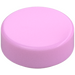 LEGO Bright Pink Tile 1 x 1 Round (98138)