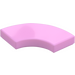 LEGO Bright Pink Tile 2 x 2 Curved Corner (27925)