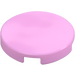 LEGO Bright Pink Tile 2 x 2 Round with Bottom Stud Holder (14769)