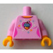 LEGO Bright Pink Torso with Cupcake and Heart (973)