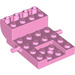 LEGO Fel roze Wiel Bearing 4 x 6 x 1.33 (24055 / 65348)
