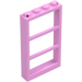 LEGO Bright Pink Window 1 x 4 x 6 Frame with Three Panes (46523 / 57894)