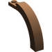 LEGO Marrón Arco 1 x 6 x 3.3 con Parte superior curva (6060 / 30935)