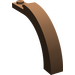 LEGO Brown Arch 1 x 6 x 3.3 with Curved Top (6060 / 30935)