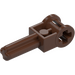 LEGO Brown Axle 1.5 with Perpendicular Axle Connector (6553)