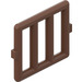 LEGO Brown Bar 1 x 4 x 3 with 2 Window Hinges (6016)