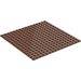 LEGO Brown Baseplate 16 x 16 (6098 / 57916)