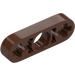 LEGO Brown Beam 3 x 0.5 Thin with Axle Holes (6632 / 65123)