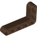 LEGO Brown Beam 3 x 5 Bent 90 degrees, 3 and 5 Holes (32526 / 43886)