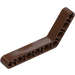 LEGO Brown Beam Bent 53 Degrees, 4 and 6 Holes (6629 / 42149)