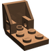 LEGO Brown Bracket 2 x 3 - 2 x 2 (4598)
