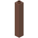 LEGO Brown Brick 1 x 1 x 5 with Hollow Stud (2453)