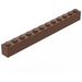 LEGO Brown Brick 1 x 12 (6112)