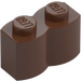 LEGO Brown Brick 1 x 2 Log (30136)