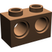 LEGO Brown Brick 1 x 2 with 2 Holes (32000)