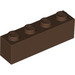 LEGO Brown Brick 1 x 4 (3010 / 6146)