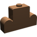 LEGO Brown Brick 1 x 4 x 2 with Centre Stud Top (4088)