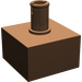 LEGO marron Brique 2 x 2 Studless avec Verticale Épingle (4729)
