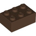 LEGO Brown Brick 2 x 3 (3002)