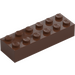 LEGO Hnědá Kostka 2 x 6 (2456 / 44237)