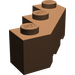 LEGO marron Brique 3 x 3 Facet (2462)
