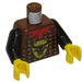 LEGO Brown Castle Bull&#039;s Head Torso (973)