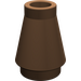 LEGO Brown Cone 1 x 1 without Top Groove (4589)