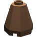 LEGO Brown Cone 2 x 2 x 1.3 Octagonal (6039)