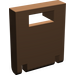 LEGO marron Récipient Boîte 2 x 2 x 2 Porte avec Fente (4346 / 30059)